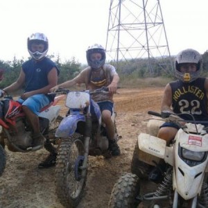 first ride with some buddys.