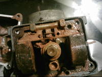 carb before cleaning