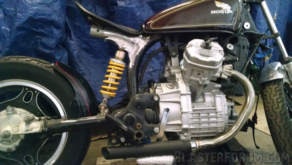cx500 aftermarket exhaust
