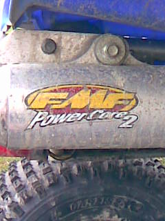 fmf power core 2 pipe only performance done to it