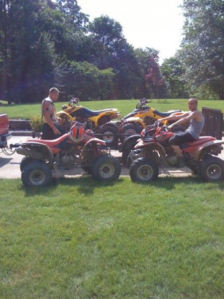 Good day riding besides the wreck!