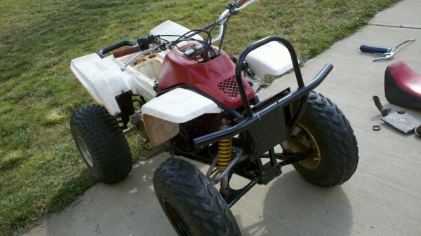 Huge brush guard on it when I bought it