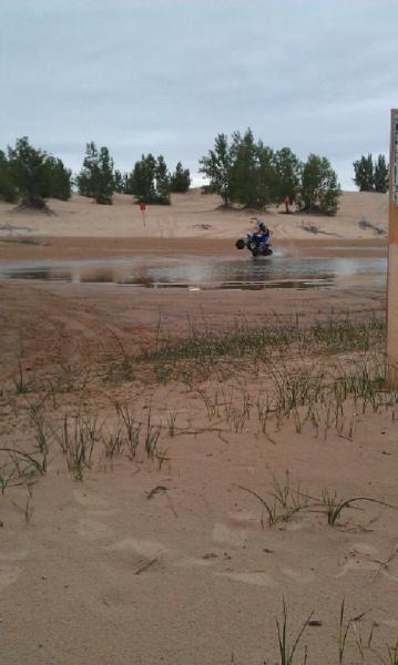 Me on my 01 blaster at silverlake. All stock except k&n filter and bored .20