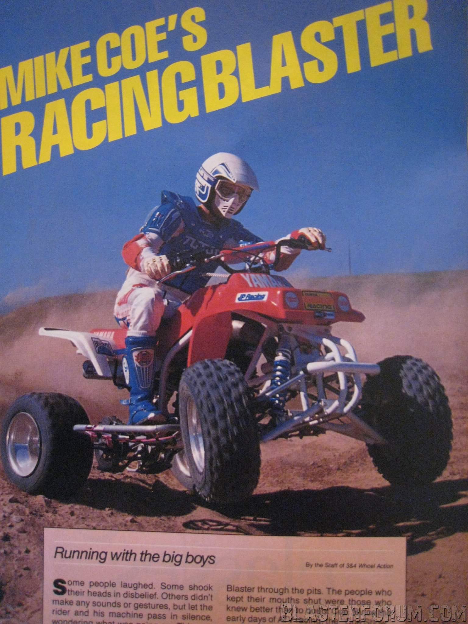 Mike Coe Blaster
