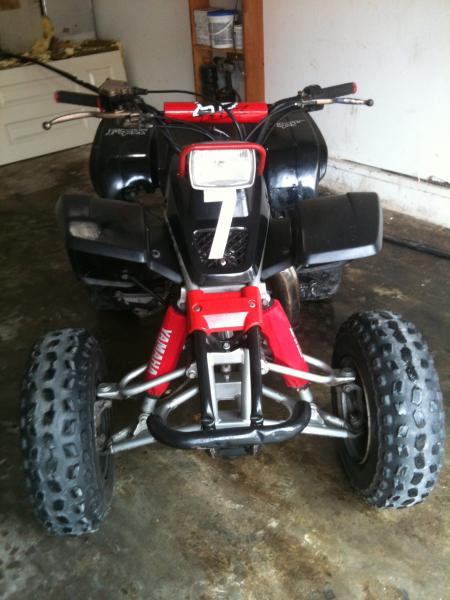 MY 02 BLASTER 200 FRONT VIEW