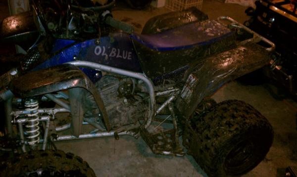 my muddy fourwheeler