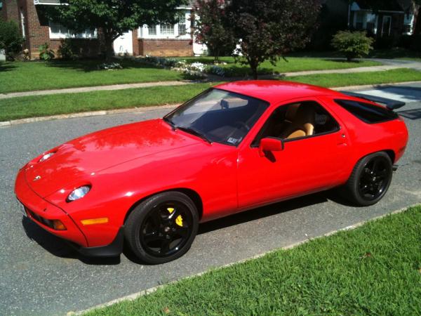 My other drug, my Euro Porsche 928S X-Race car/weekend blaster, 4.7 stroker V8, ported and polished, bored intake, dual RAM Air, 928 Motorsports Y Pipe, open track exhaust, shorty RUF 5 speed box, ground up resto done Indischrot Red, 993 Turbo wheels now MATTE BLACK, new 911 Cashmere tan interior, S4 rear wing, lowered 1 1/4", GT shocks, new S lip/splitter, LSD car, blah blah...