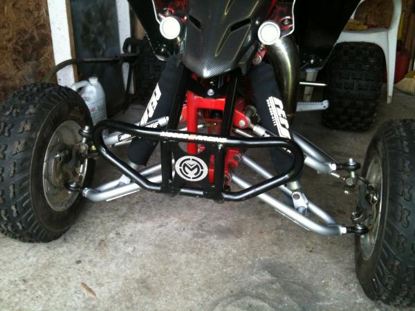 new, Darker hood and bumper