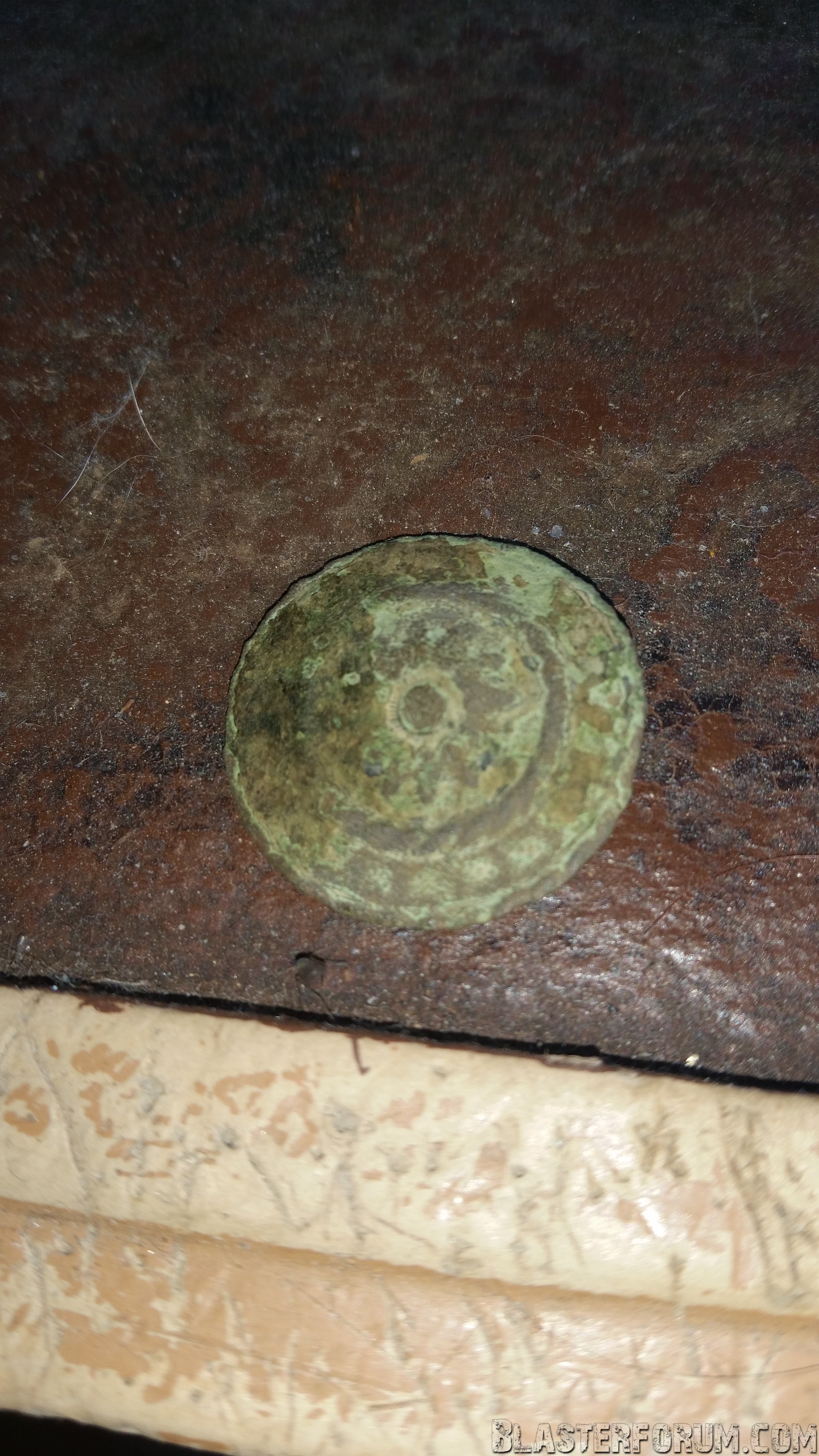 Old flat button found metal detecting.