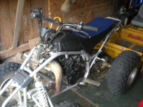 running but needs rejeting and im still waiting on rear breaks